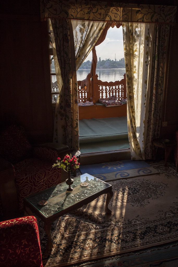 Inside An Houseboat Srinagar Kashmir India…